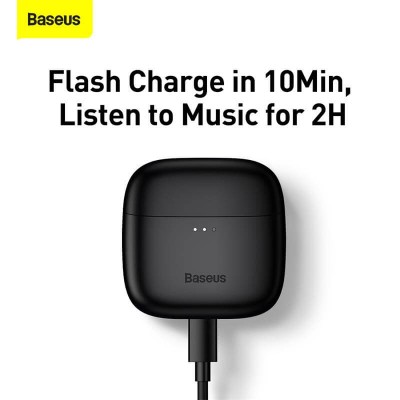 Навушники Bluetooth BASEUS True Wireless Earphones Bowie E8 IPX5 BT5. 0, 40/350mAh, 5h, Location, OTA| (NGE8-02)