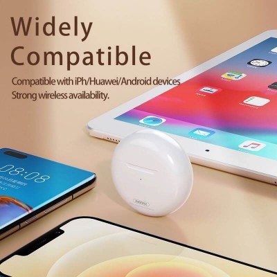 Навушники Bluetooth REMAX True Wirelss Stereo Earbuds TWS-50i |BT5.1, 25/250mAh, 4h|