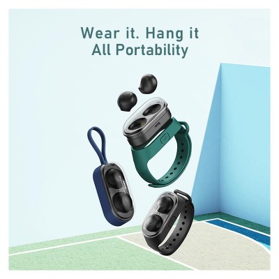 Навушники Bluetooth Remax Wristband Wireless Earbuds TWS-15 |BT5.0, 28/250mAh, 3h|