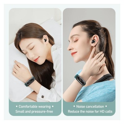 Навушники Bluetooth Remax Wristband Wireless Earbuds TWS-15 |BT5.0, 28/250mAh, 3h|