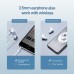 Адаптер для навушників BASEUS Audio Converter Wireless BA02 |BT5.0, 120mAh|