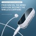 Адаптер для навушників BASEUS Audio Converter Wireless BA02 |BT5.0, 120mAh|