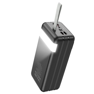 УМБ Hoco Electric fully compatible power bank J86B 60000mAh |4USB/Lightning/Type-C, PD/QC, 20W/5A|