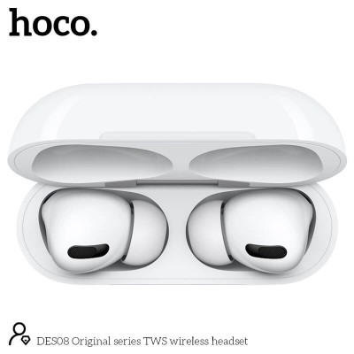 Навушники Hoco Original Series TWS wireless Headset DES08 |BT5.1, 3-4h, 30/300mAh|