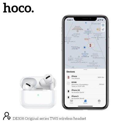 Навушники Hoco Original Series TWS wireless Headset DES08 |BT5.1, 3-4h, 30/300mAh|