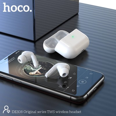 Навушники Hoco Original Series TWS wireless Headset DES08 |BT5.1, 3-4h, 30/300mAh|