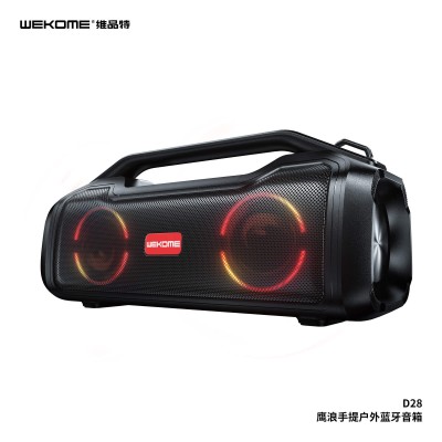 Акустика WK RGB Outdoor Bluetooth Speaker D28 |40W, BT5.0, TWS, 5-8h|