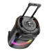 Акустика-караоке HOCO Winner wireless dual - mic outdoor BT speaker HA5 |BT5.0/USB/AUX/TF, 60W, TWS, 12h|