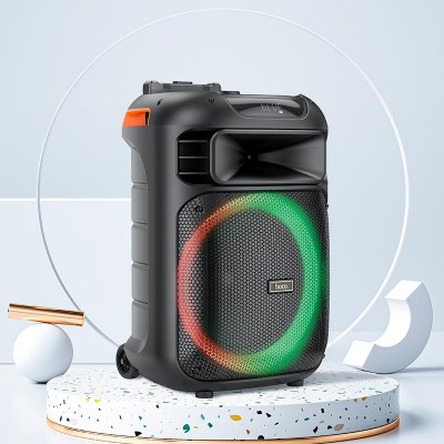 Акустика-караоке HOCO Winner wireless dual - mic outdoor BT speaker HA5 |BT5.0/USB/AUX/TF, 60W, TWS, 12h|