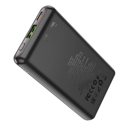 УМБ HOCO Exquisite power bank Q7 10000mah |1USB/1Type-C, 3A/20W, PD/QC|