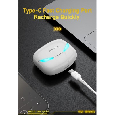 Навушники Bluetooth AWEI T35 Gaming TWS earphone |BT5.0, 35/400mAh, 5Hours|