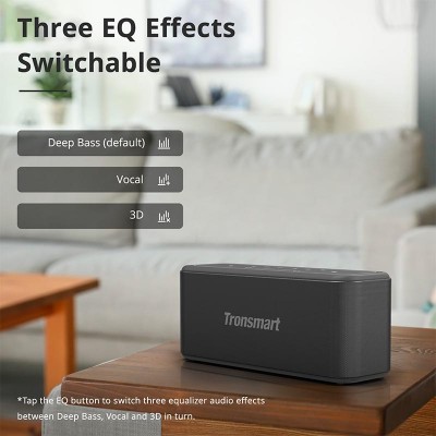 Акустика Tronsmart Mega Pro IPX5 |BT5.0, AUX/TF/USB, 60W, TWS, NFC, EQ, 10h Max|