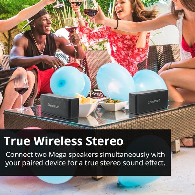 Акустика Tronsmart Mega |BT5.0, AUX, 40W, TWS, NFC, DSP, 15h Max|