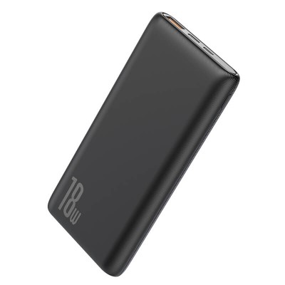 УМБ BASEUS Bipow Quick Charge Power bank 10000mAh |1USB/1Type-C, PD/QC, 18W, 3A| (PPDML-01)