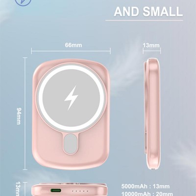 УМБ MagSafe wireless power bank JYD-PB16 10000mah |Type-c, Qi, 15/20W, PD/QC|