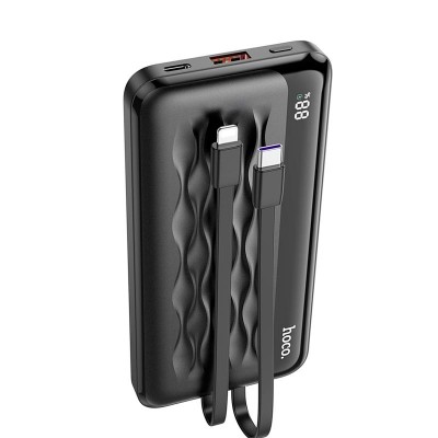 УМБ HOCO fully compatible power bank with charging cable J90A 10000mAh |1USB/Type-C, PD/QC, 20W/3A|