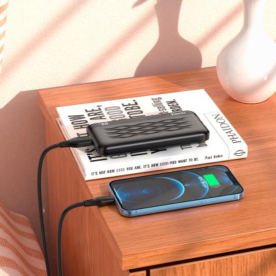 УМБ HOCO fully compatible power bank with charging cable J90A 10000mAh |1USB/Type-C, PD/QC, 20W/3A|