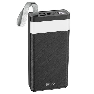 УМБ HOCO with LED Display Powerful desk lamp power bank 30000mAh J73 |2USB/Type-C/Lightning, 2A|