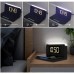 Настільні LED смарт-годинник with QI Charger 3 in 1 SY-W0241 |Alarm/Watch/Qi Charger, RGB Light, 10W|