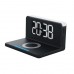 Настільні LED смарт-годинник with QI Charger 3 in 1 SY-W0241 |Alarm/Watch/Qi Charger, RGB Light, 10W|