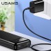 УМБ USAMS US-CD103 Pb38 Fast Charging 30000mAh |2USB/1Type-C, QC3.0/PD|