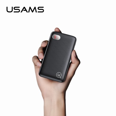 УМБ USAMS Digital Display US-CD73 PB12 10000mah |1USB/1Type-C, 2.1A|
