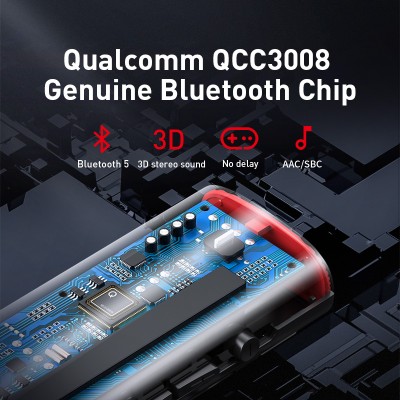 Адаптер для навушників BASEUS Immersive Virtual 3D Bluetooth Receiver BA03