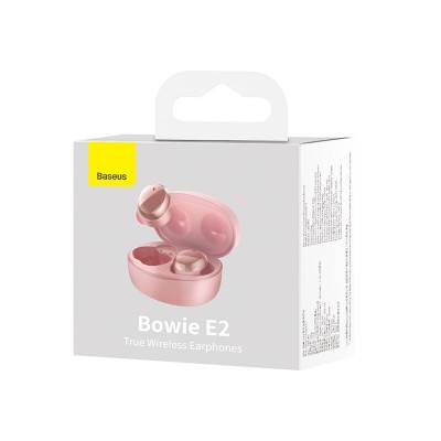Навушники Baseus True Wireless Earphones Bowie E2 |BT5.2, 40/300mAh, 5H, Location, OTA| (NGTW090001)