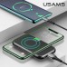 УМБ USAMS Wireless Charging Single USB With Phone Holder US-CD136 PB51 4000mAh |1USB/1Type-C, 2A, 5W Qi|