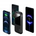 УМБ USAMS Dual USB Digital Display Power 10000mAh US-CD163 PB58 |2USB/1Type-C|, 2A|