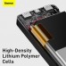 УМБ BASEUS BIPOW Overseas Digital Display Power bank 10000mAh |2USB/1Type-C, 3A/15W, QC| (PPBD050001)