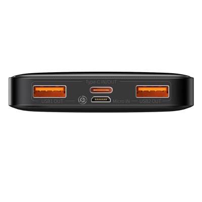 УМБ BASEUS Bipow Digital Display Power bank 10000mAh |2USB/1Type-C, PD/QC, 20W, 3A| (PPDML-L02)
