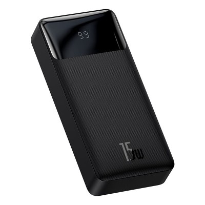 УМБ BASEUS Bipow Digital Display Power bank 20000mAh |2USB/1Type-C, 3A/15W, QC| (PPDML-J02)