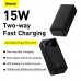 УМБ BASEUS Bipow Digital Display Power bank 30000mAh |2USB/1Type-C, 3A/15W, QC| (PPDML-K02)