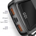 УМБ BASEUS with lightning cable Qpow Digital Display 10000mAh |2USB/Type-C/Lightning, 3A, 15W|