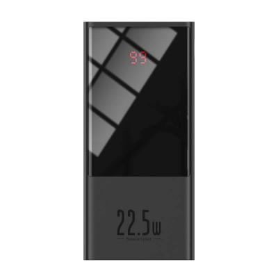 УМБ Baseus Super mini digital Display power bank 20000mAh |1USB/1Type-C, PD/QC,5A, 22.5W| (PPMN-B02)
