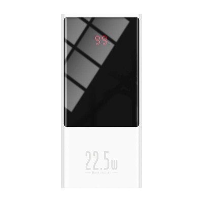УМБ Baseus Super mini digital Display power bank 20000mAh |1USB/1Type-C, PD/QC,5A, 22.5W| (PPMN-B02)