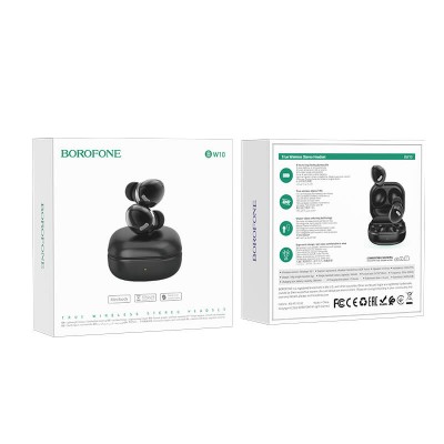 Навушники Bluetooth BOROFONE Magic rhyme true wireless BT headset BW10 |BT5.1, 4h, 30/350mAh|