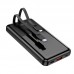УМБ HOCO Shell fully compatible power bank with cable Q9 Pro 10000mah |1USB/Type-C/Lightning, QC/PD, 20W/5A|
