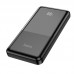 УМБ HOCO Shell fully compatible power bank with cable Q9 Pro 10000mah |1USB/Type-C/Lightning, QC/PD, 20W/5A|