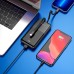 УМБ HOCO Shell fully compatible power bank with cable Q9 Pro 10000mah |1USB/Type-C/Lightning, QC/PD, 20W/5A|