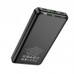 УМБ HOCO Shell power bank Q9 10000mah |1USB/Type-C/Lightning, QC/PD, 20W/5A|