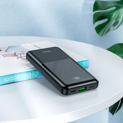 УМБ HOCO Shell power bank Q9 10000mah |1USB/Type-C/Lightning, QC/PD, 20W/5A|