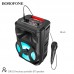 Акустика-караоке Borofone DR01 TWS |BT5.0, AUX/FM/TF/USB, 10W|