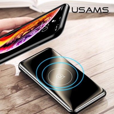 УМБ USAMS Fast Charging Wireless US-CD88 PB27 10000mAh |2USB/1Type-C, QC3.0/PD, 10W, 3A|