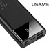 УМБ USAMS Dual USB Digital Display US-CD97 PB34 10000mAh |2USB/Type-C/Lightning, 2.1A|