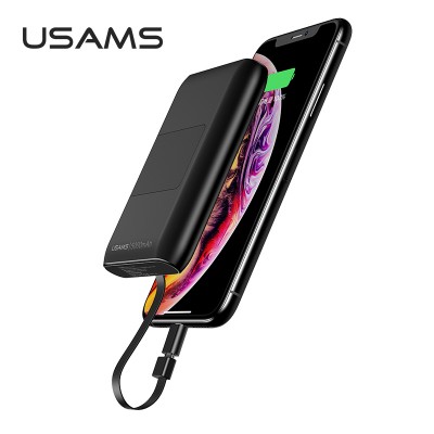 УМБ USAMS with Phone Holder and Cable US-CD99 PB36 5000mAh |1USB/1Type-C, 2.1A|