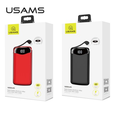 УМБ USAUS US-CD90 Pb28 Digital Display With Cable 10000mah |1USB/1Lightning, 2.1A|