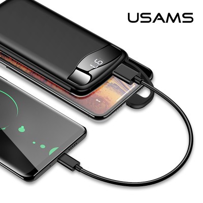 УМБ USAUS US-CD90 Pb28 Digital Display With Cable 10000mah |1USB/1Lightning, 2.1A|