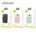 УМБ USAUS Dual USB Digital Display US-CD91 PB29 10000mAh |2USB/1Type-C, 2.1A|